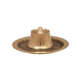 Agarbatti Stand | Incense Stick Stand with Plate/ Agarbatti Holder/ Brass Agarbatti Stand for Pooja