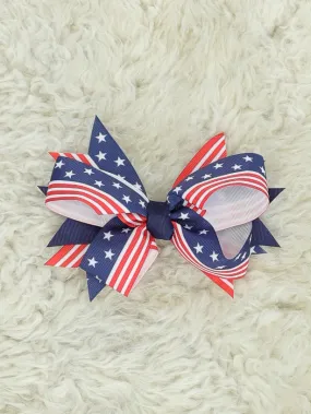 American Flag Bow