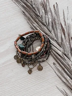 Antique Love Beaded Bracelets