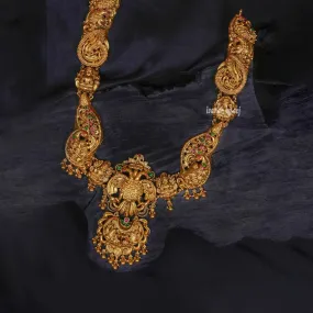 Gold Polish Deep Antique Long Necklace