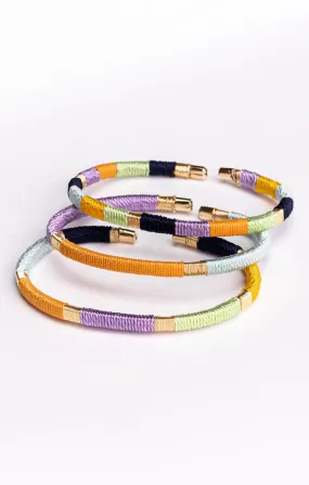 Multicolour Cobalt Bangle Bracelets