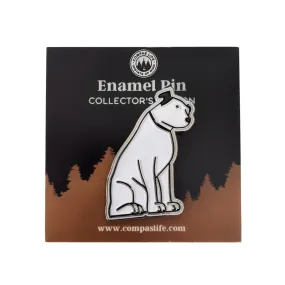 Nipper Enamel Pin