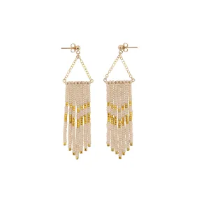 Small Porcupine Earrings - PINK/GOLD